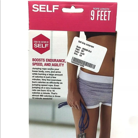 ‼️Self 9ft. Speed PVC Jump Rope /Adjustable - Picture 2 of 2